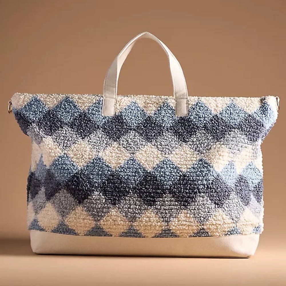Anthropologie Alpine Sherpa Weekender Bag 93693950